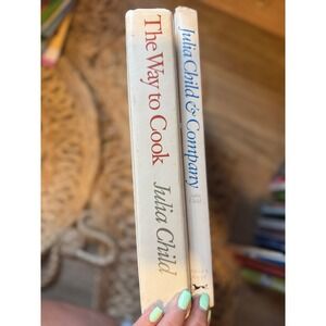 Julia Child Cookbook Lot The Way to Cook 1989 Julia Child & Company Hardcover